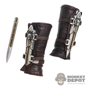 Monkey Depot - Knives: DamToys Forearm Gauntlets w/Removable Blades