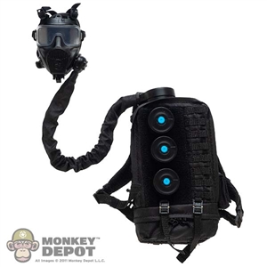 Monkey Depot - Pack: Easy Simple Mens M50 Respirator Gas Mask W 