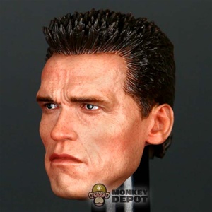 Monkey Depot - Head: Hot Toys Terminator T-800 Arnold Schwarzenegger