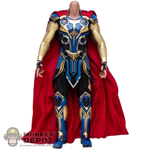 Monkey Depot - Figure: Hot Toys Thor Love and Thunder Body w/ Cape